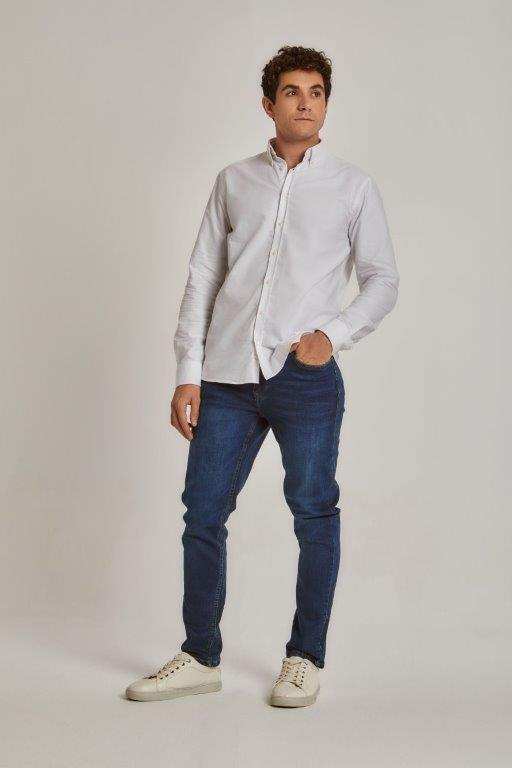 Men Regular Fit Shirt - White