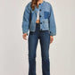 Women Oversized Jacket - Blue