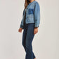 Women Oversized Jacket - Blue