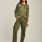 Women Regular Fit Jumpsuit - Green