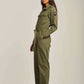 Women Regular Fit Jumpsuit - Green
