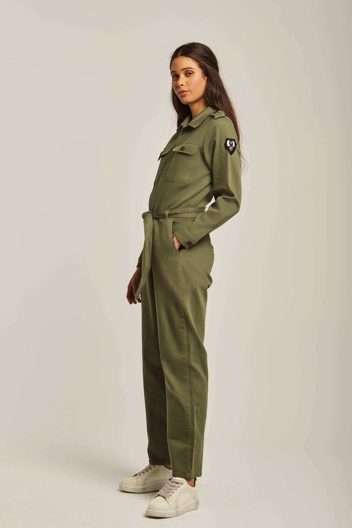 Women Regular Fit Jumpsuit - Green