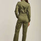 Women Regular Fit Jumpsuit - Green