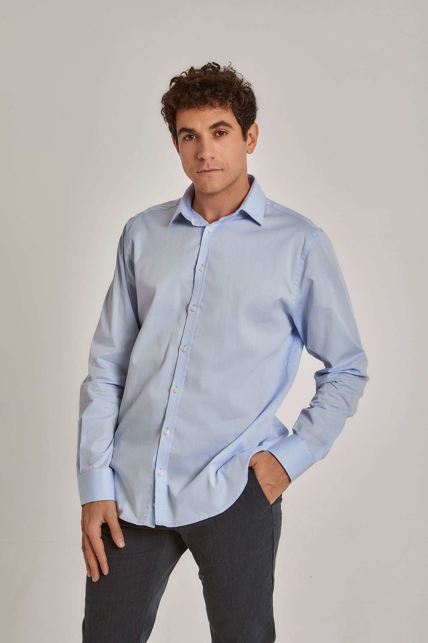 Men Regular Fit Shirt - Blue