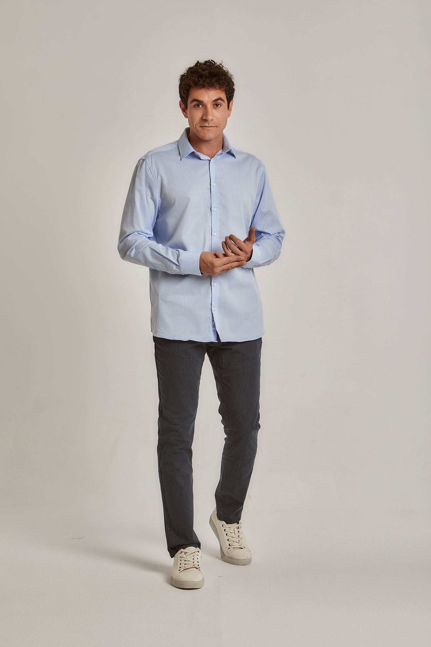 Men Regular Fit Shirt - Blue