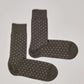 Men Regular Fit Socks - Printed Grey
