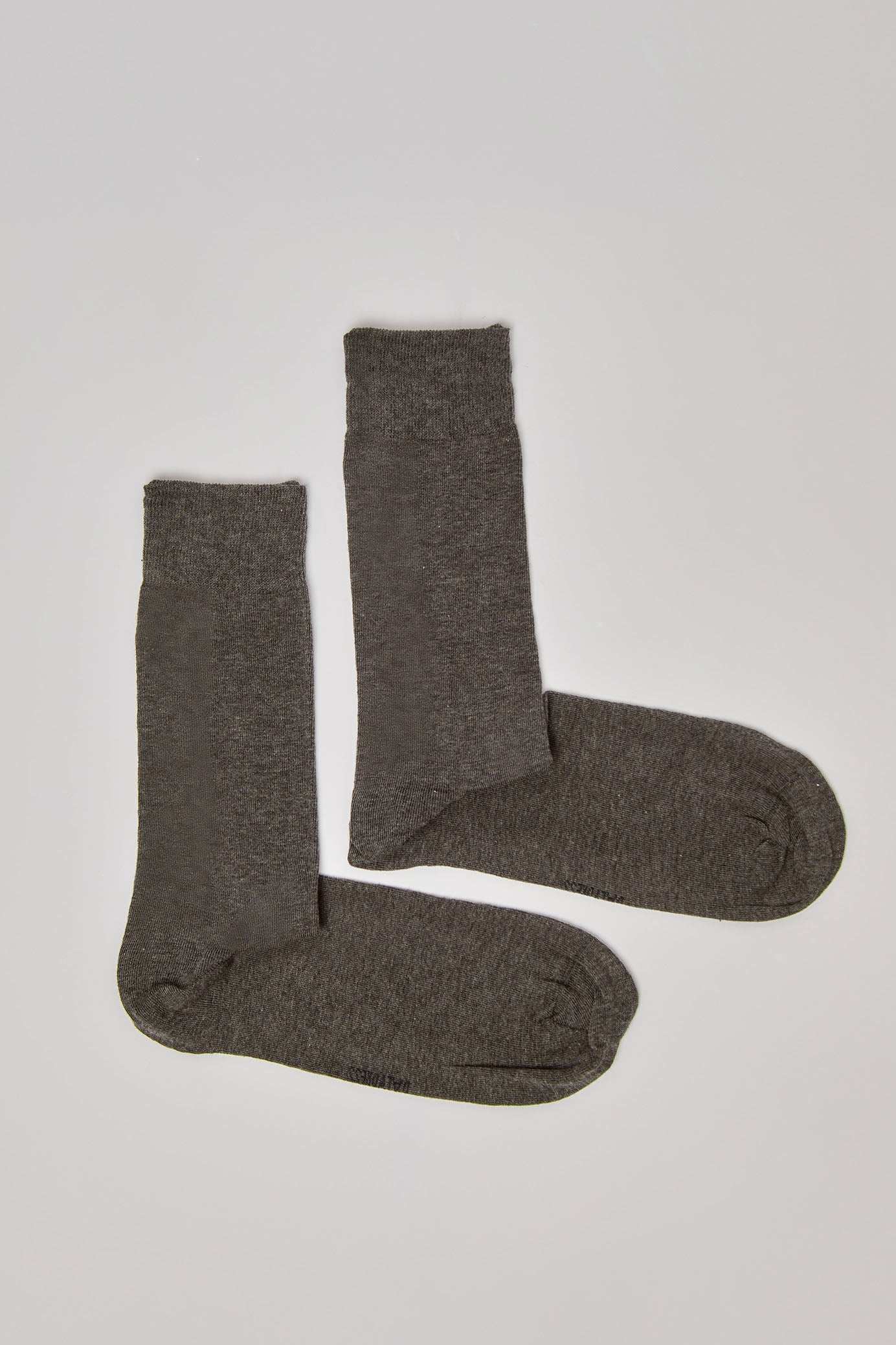 Men Regular Fit Socks - Printed Grey