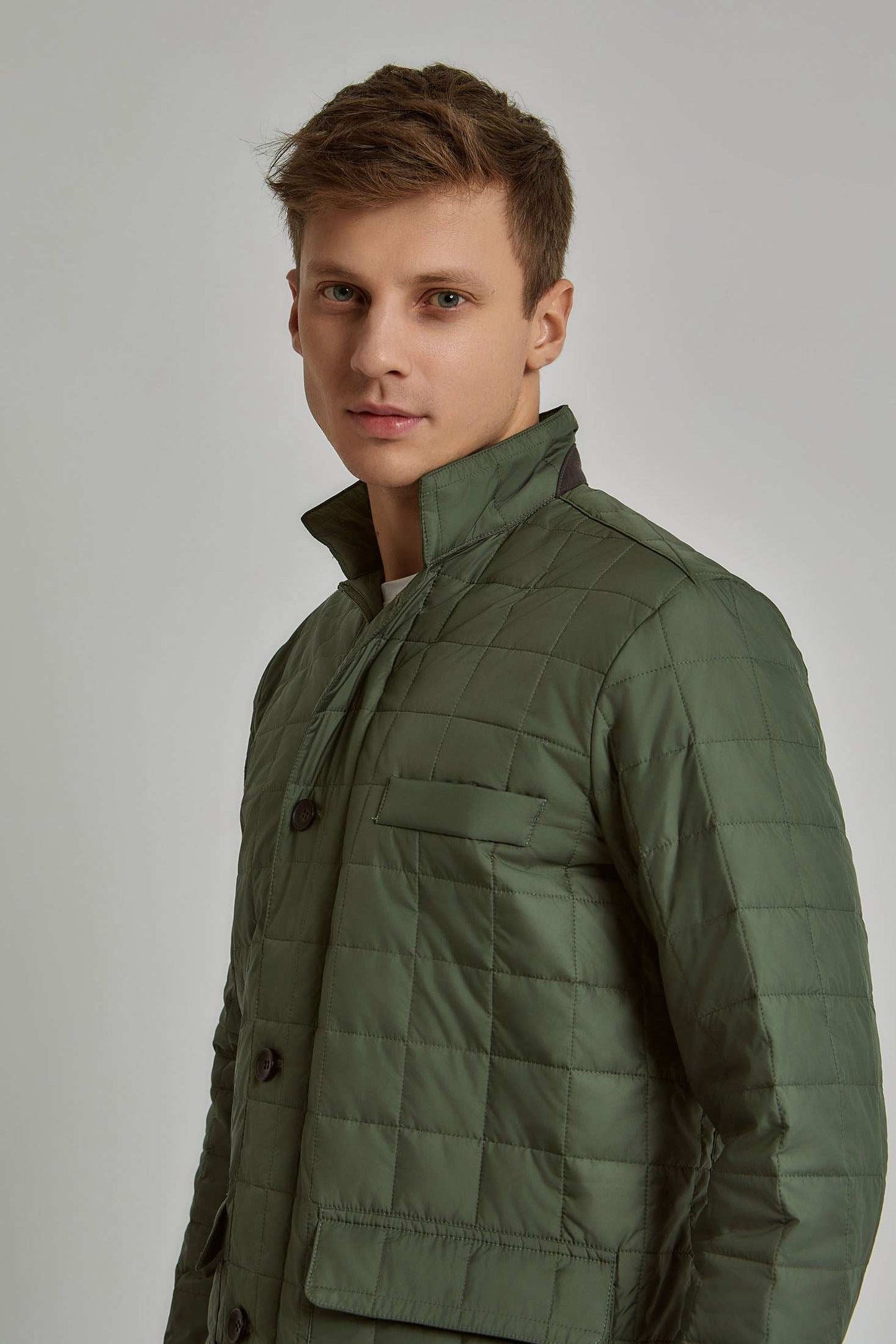 Men Regular Fit Jacket - Green