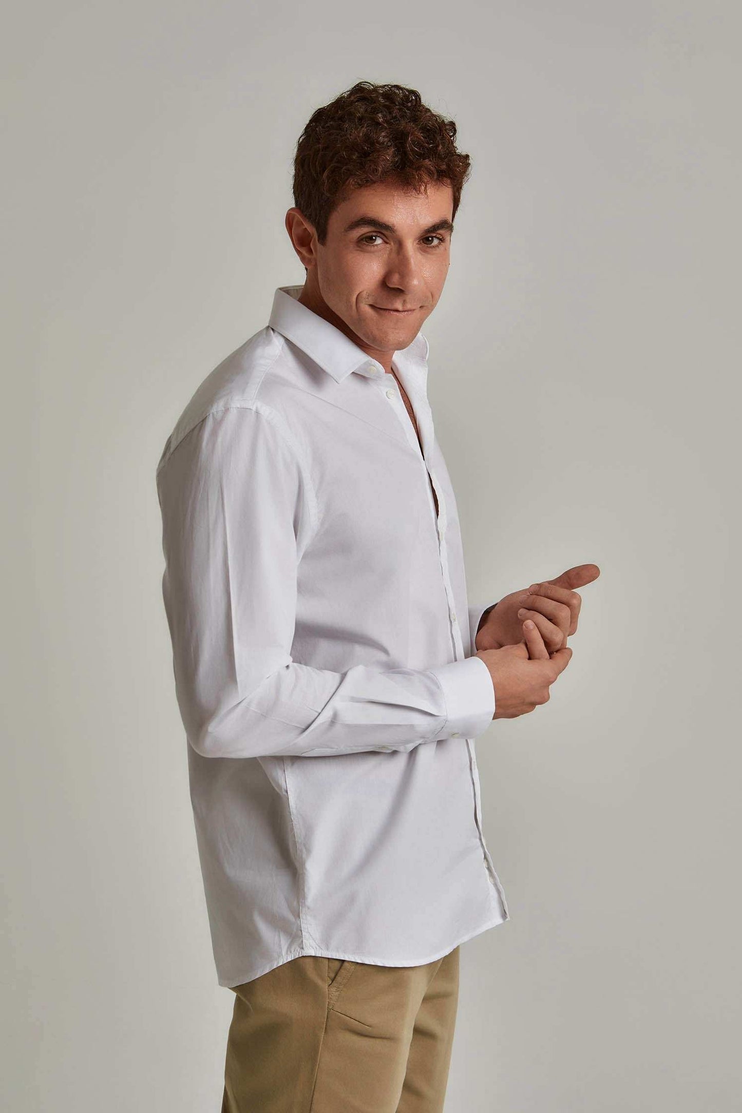 Men Regular Fit Shirt - White