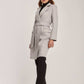 Women Regular Fit Coat - Grey
