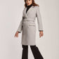 Women Regular Fit Coat - Grey