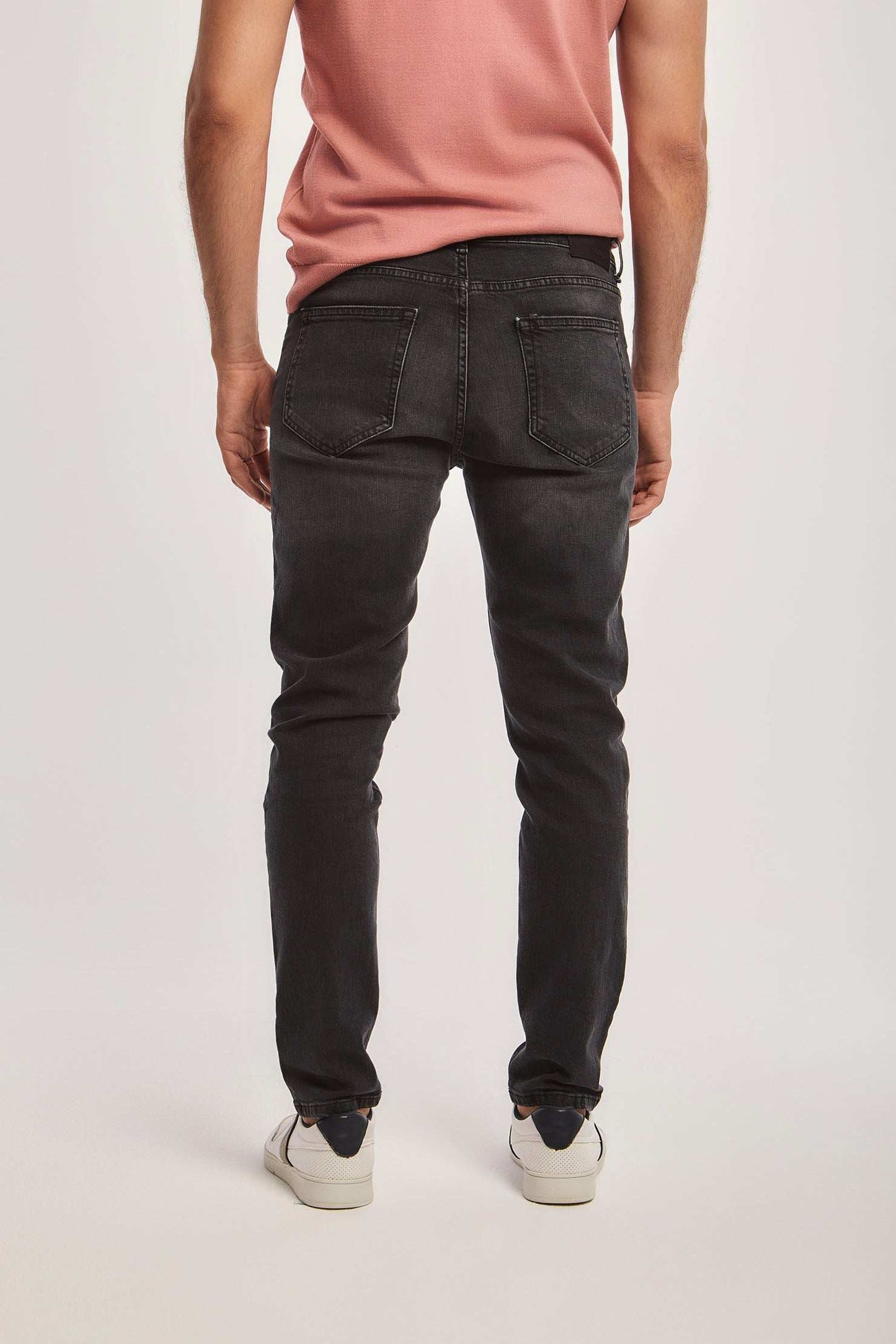 Men Regular Fit Denim - Grey