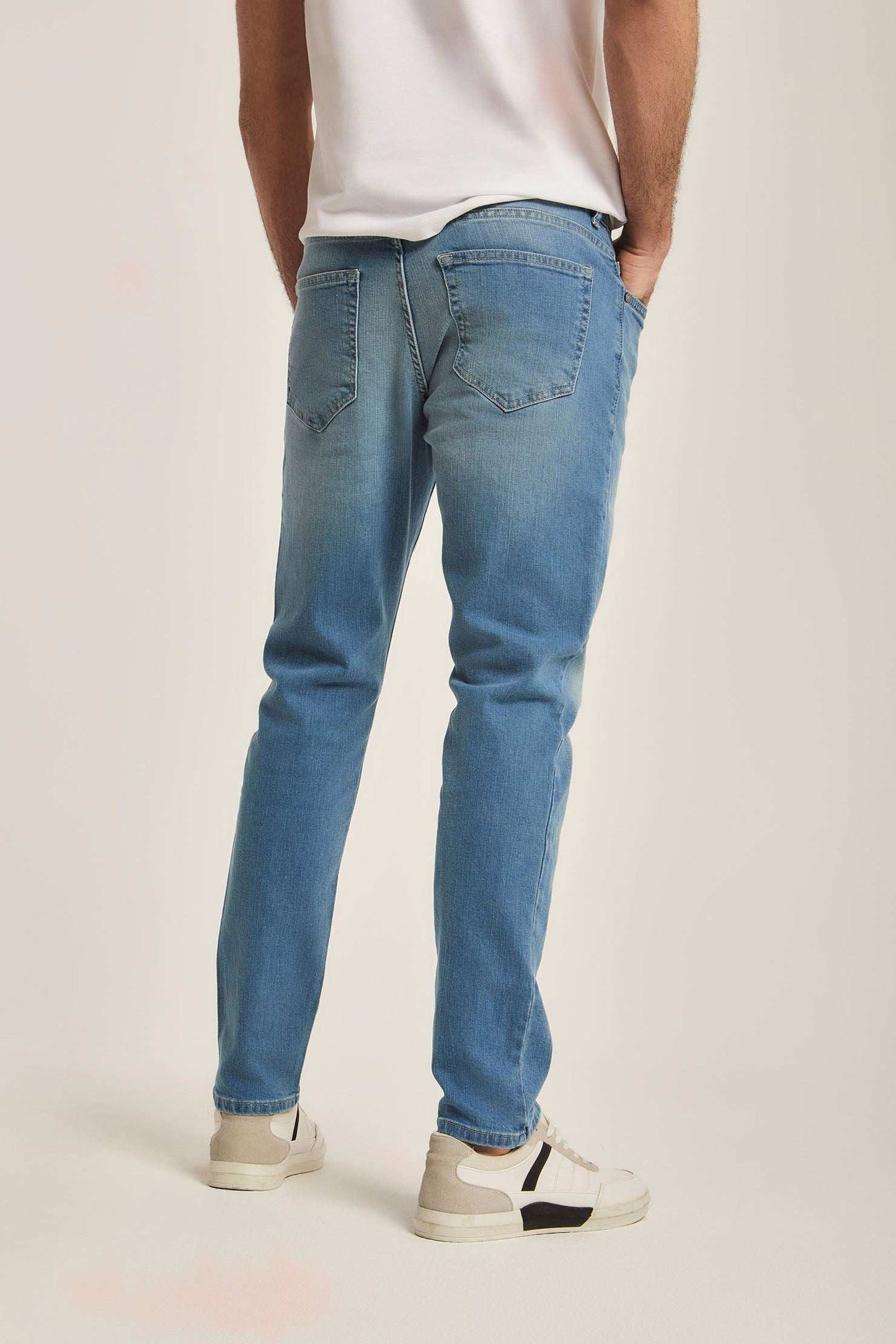 Men Regular Fit Denim - Blue