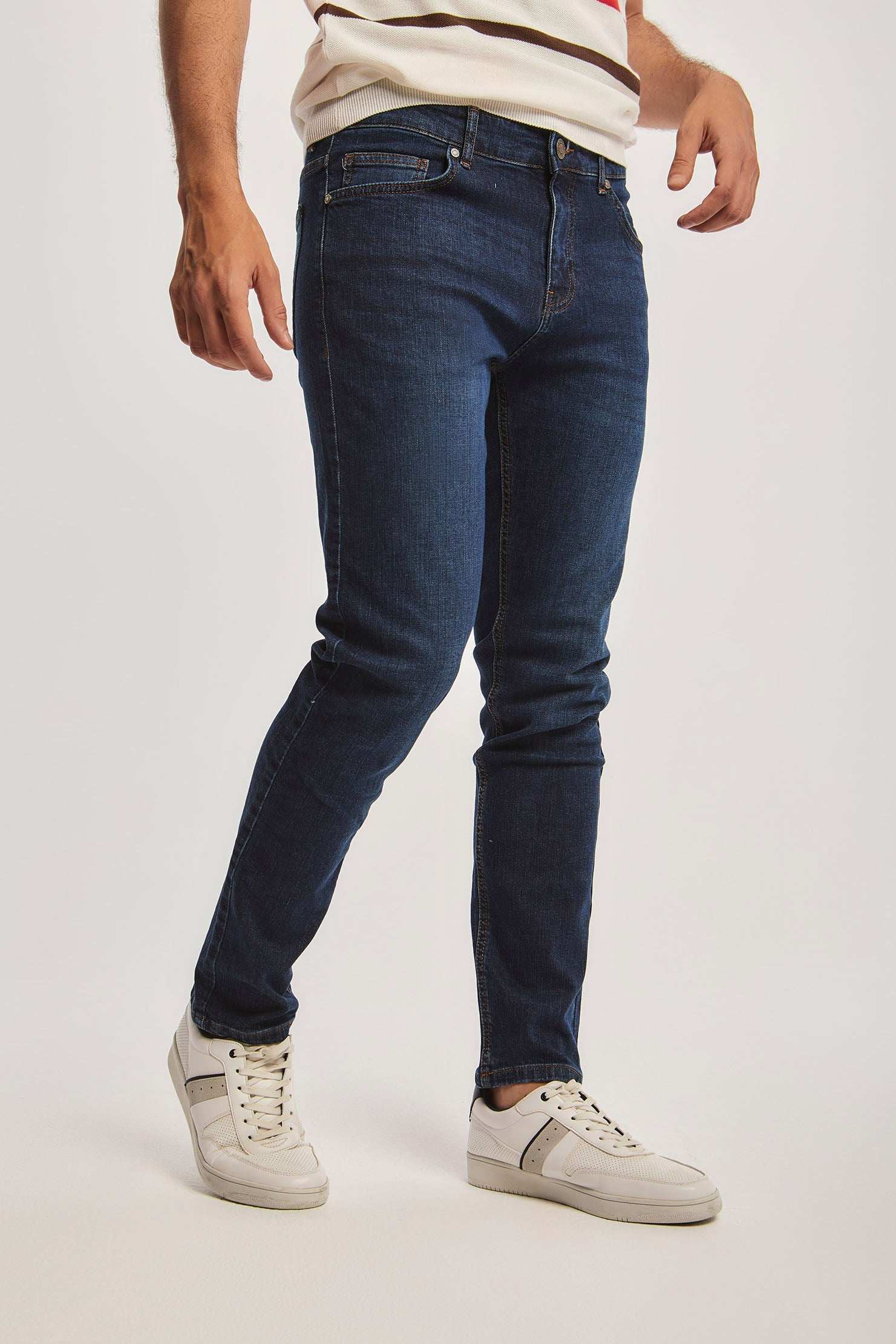Men Regular Fit Denim - Blue