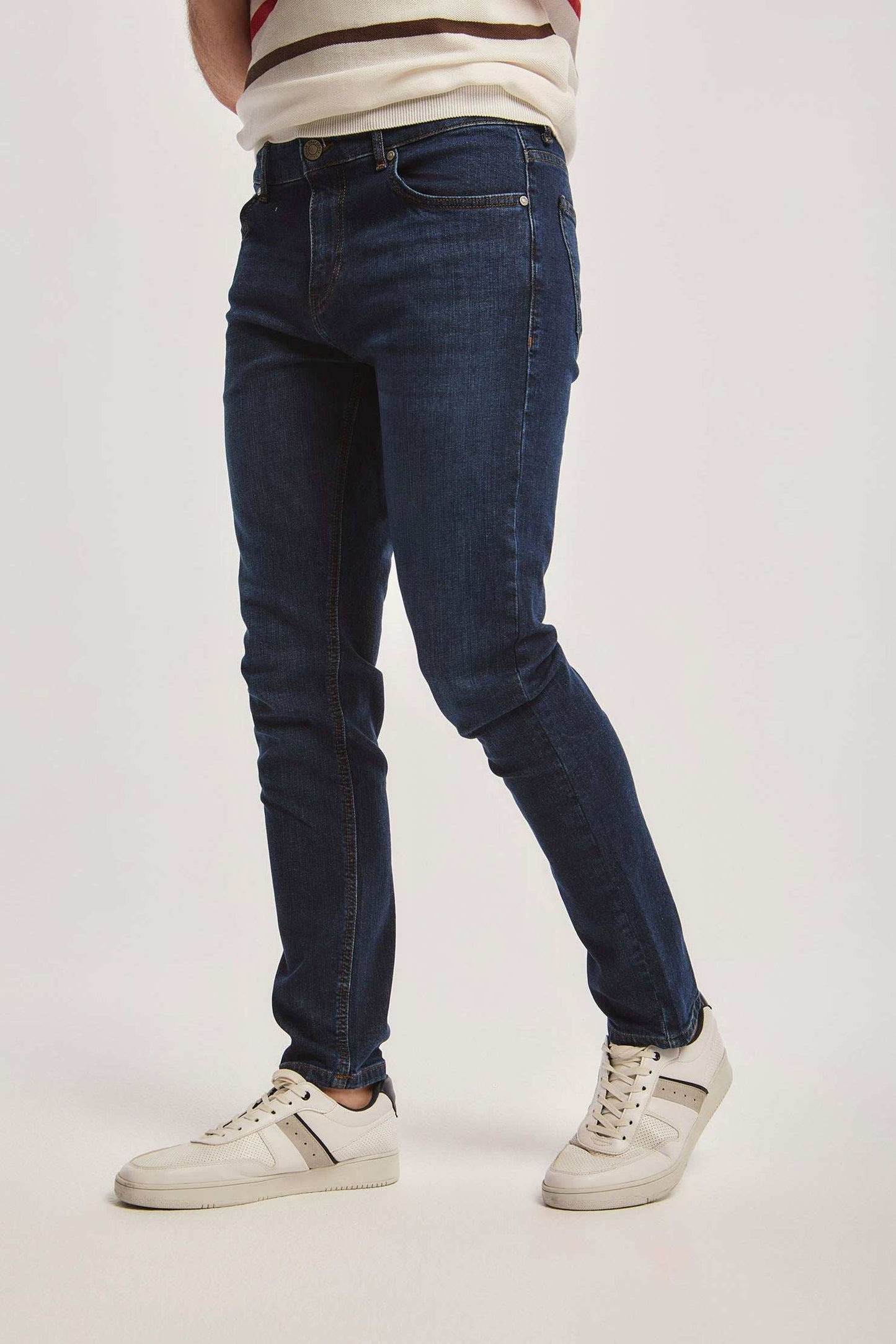 Men Regular Fit Denim - Blue