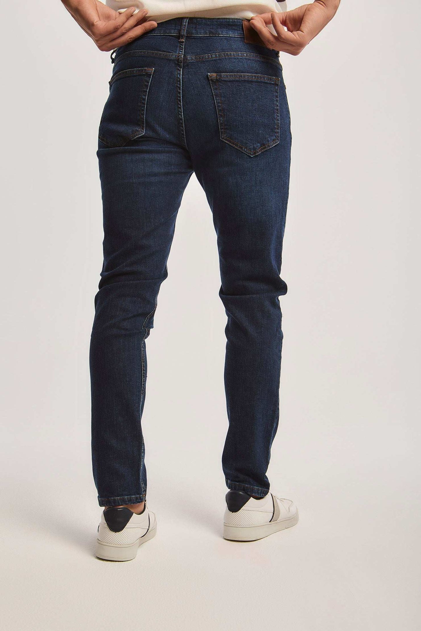 Men Regular Fit Denim - Blue