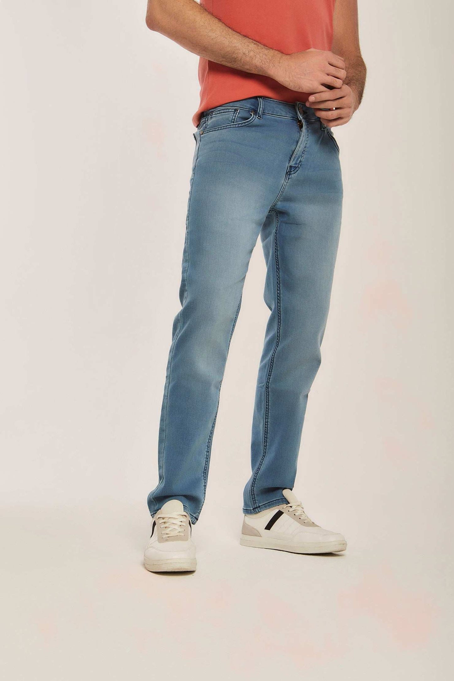 Men Slim Fit Denim - Blue
