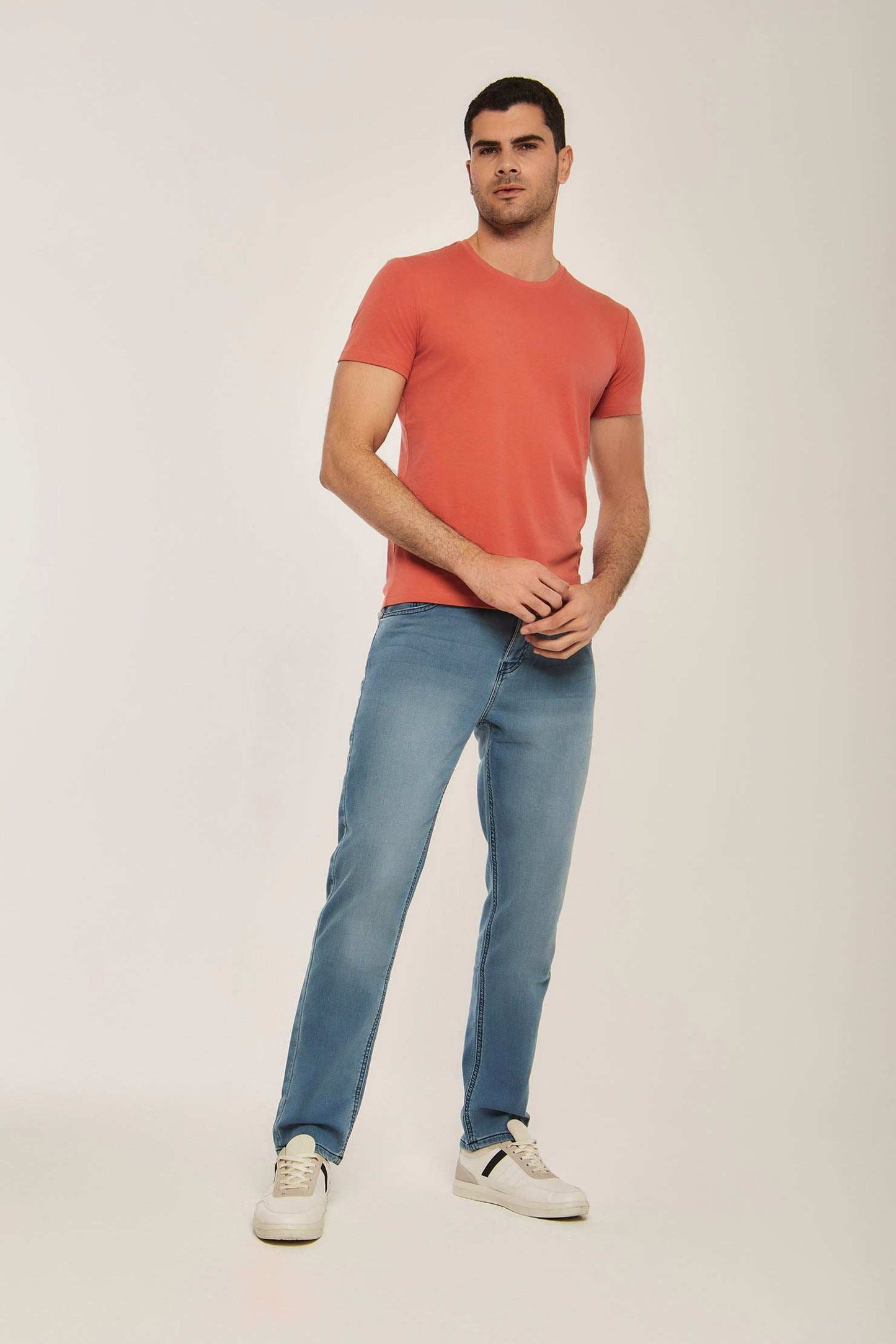 Men Slim Fit Denim - Blue