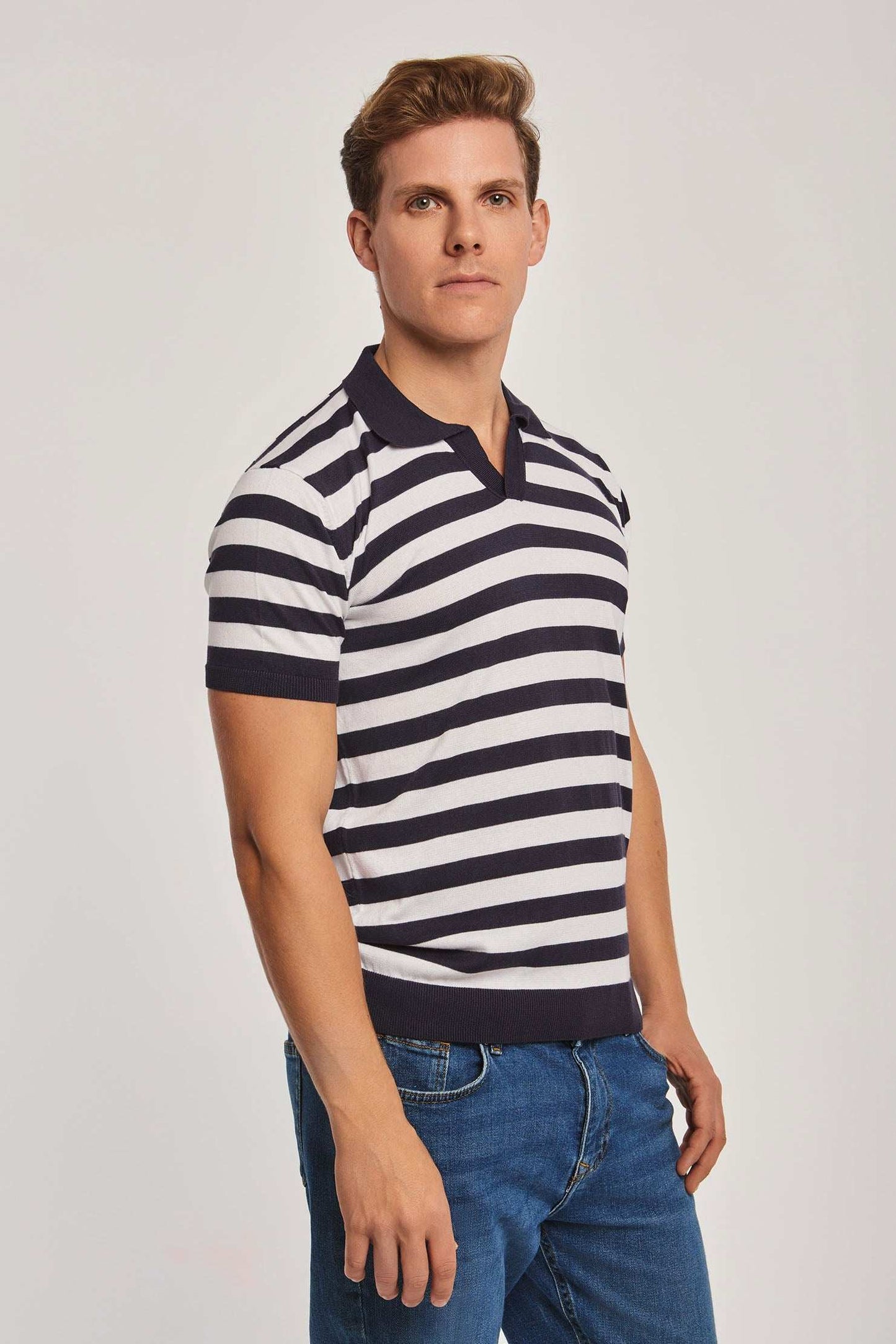 Men Regular Fit Polo - Multicolorcolor