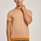 Men Regular Fit T-Shirt -  Orange