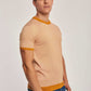 Men Regular Fit T-Shirt -  Orange