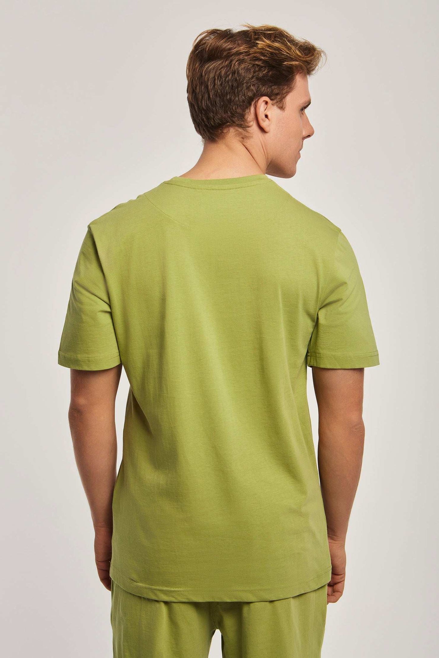 Men Regular Fit Pyjama - Green