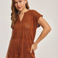 Women Regular Fit Tunic - Brown