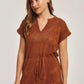 Women Regular Fit Tunic - Brown