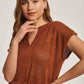 Women Regular Fit Tunic - Brown