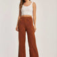 Women Regular Fit Pant - Brown