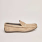 Men Luxury Genuine Leather Shoes Beige