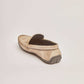 Men Luxury Genuine Leather Shoes Beige