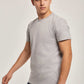 Men Regular Fit T-shirt - Grey