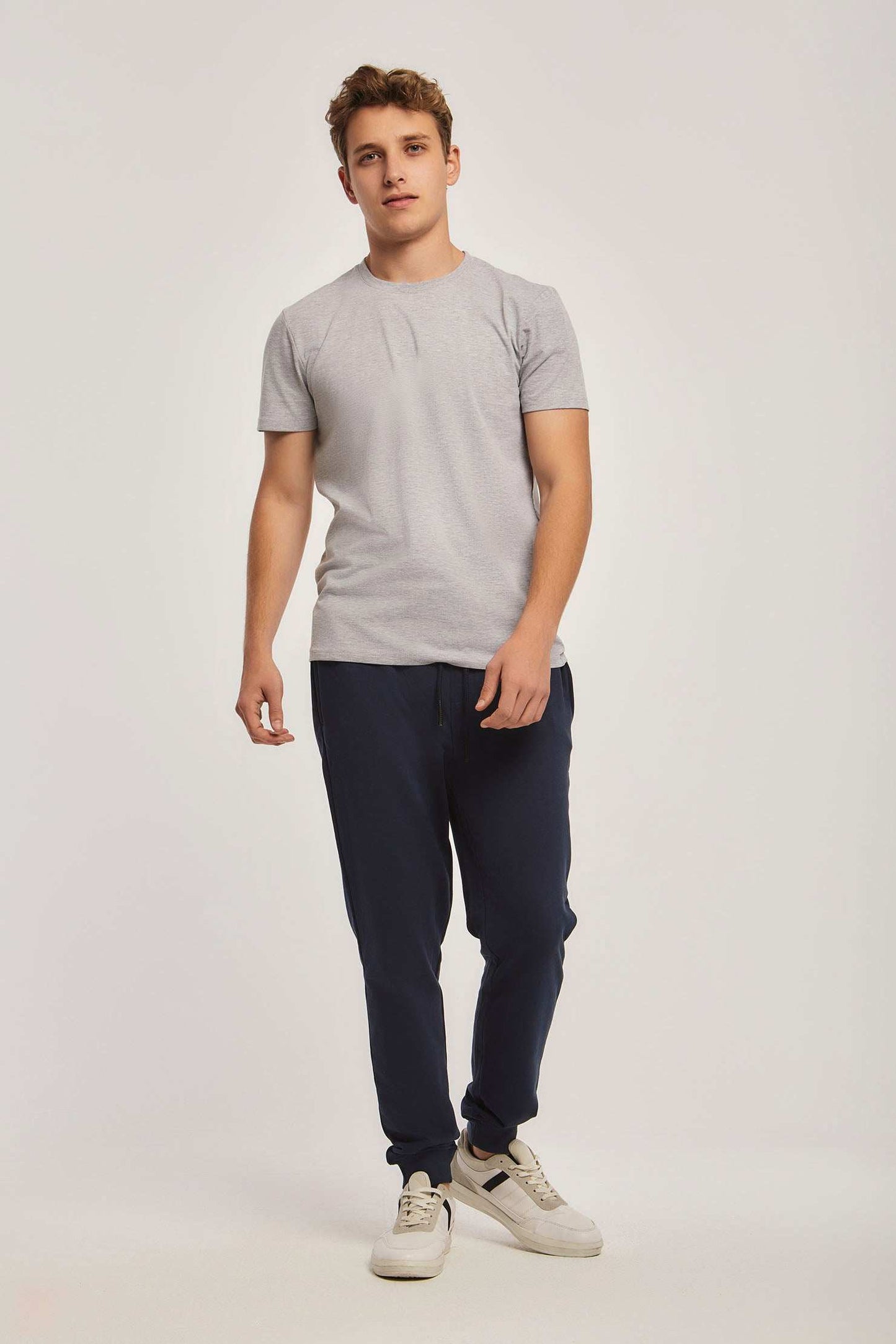 Men Regular Fit T-shirt - Grey