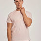 Men Regular Fit T-Shirt - Pink