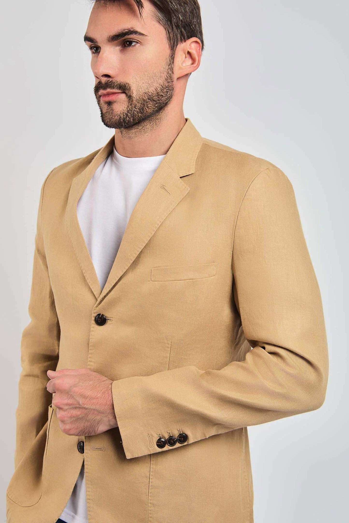 سترة الرجال ذات القياس القصير - البحرية