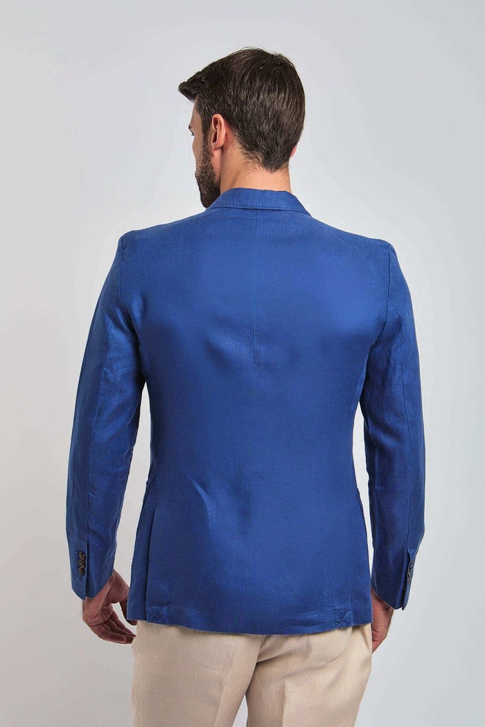 Men Slim Fit Blazer - Navy