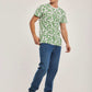 Men Regular Fit T-Shirt - Light Green