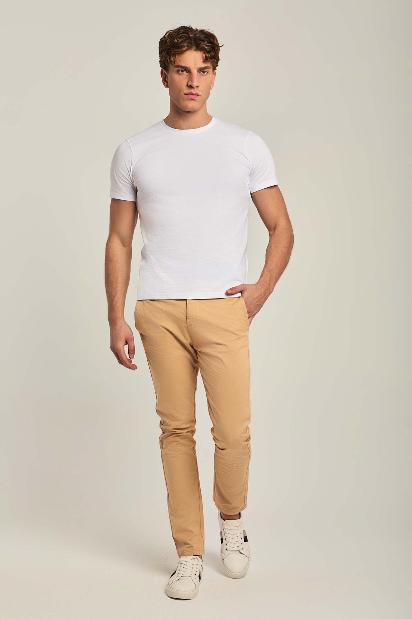 Men Slim Fit Pant - Green