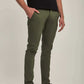 Men Slim Fit Pant - Green