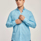 Men Slim Fit Shirt - Blue