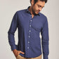 Men Slim Fit Shirt - Blue