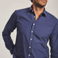 Men Slim Fit Shirt - Blue