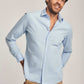 Men Slim Fit Shirt - Blue