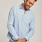 Men Slim Fit Shirt - Blue