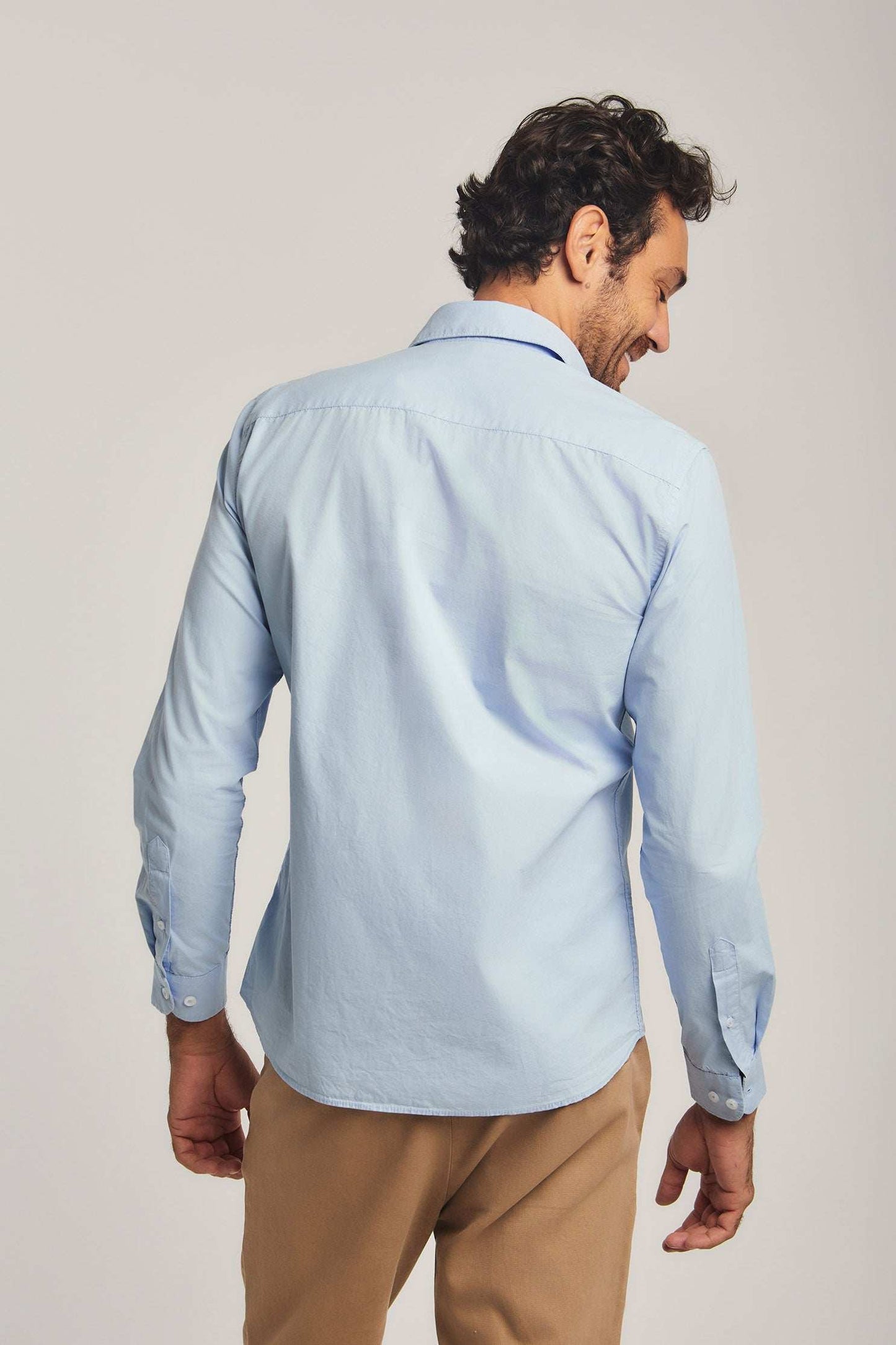 Men Slim Fit Shirt - Blue