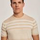 Men Regular Fit T-Shirt -  Brown