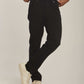 Men Slim Fit Pant - Black