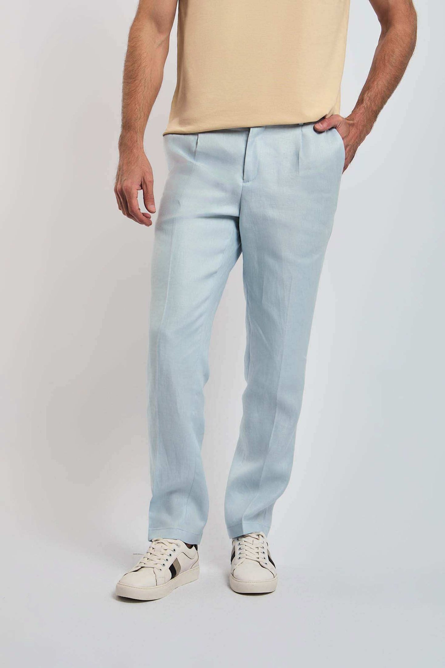 Men Regular Fit Pant - Blue