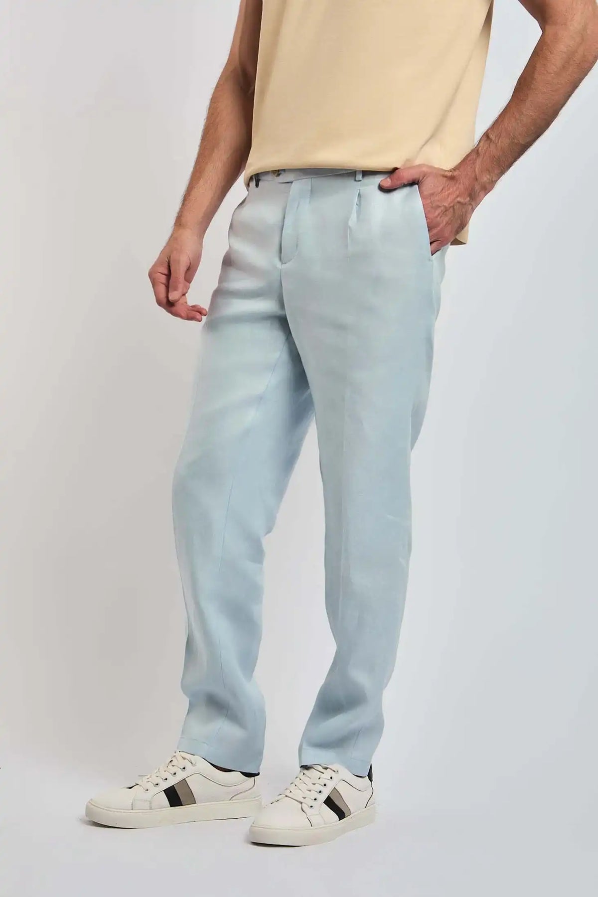 Men Regular Fit Pant - Blue